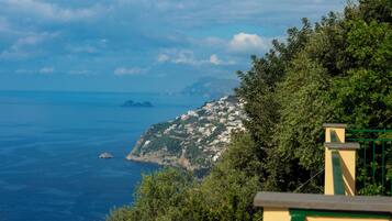 Udsigt fra overnatningsstedet