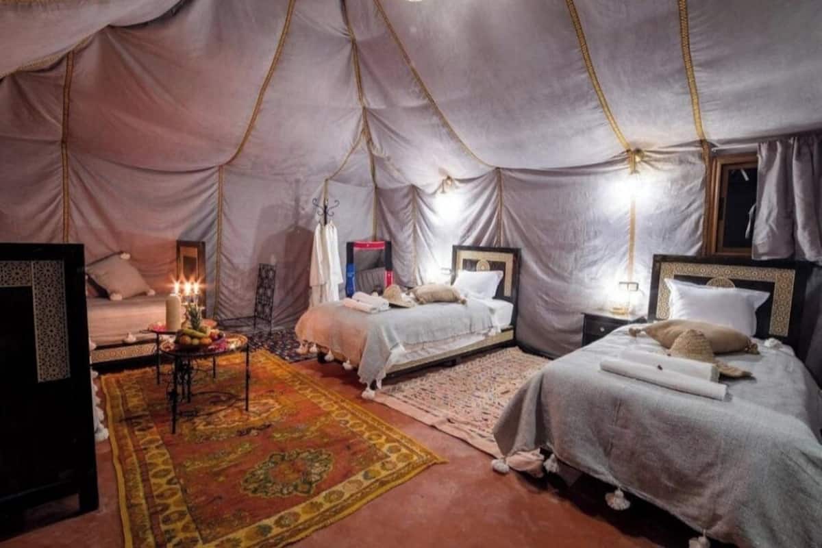 Luxury Room, Patio, Desert view | Laptop workspace, free WiFi