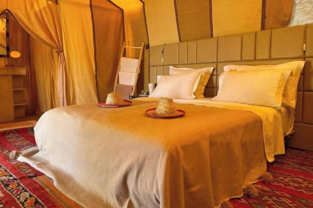 Luxury Double Room, Patio, Desert view | Laptop workspace, free WiFi