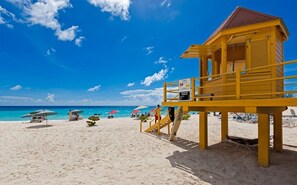 Apartment, 3 Bedrooms | Beach - Sapphire Beach 201 3 Bedroom Apts (St. Lawrence Gap)