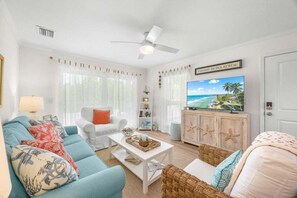 Condo, 2 Bedrooms | Living area - Seashells Unit 10 2 Bedroom Condo (Sanibel)