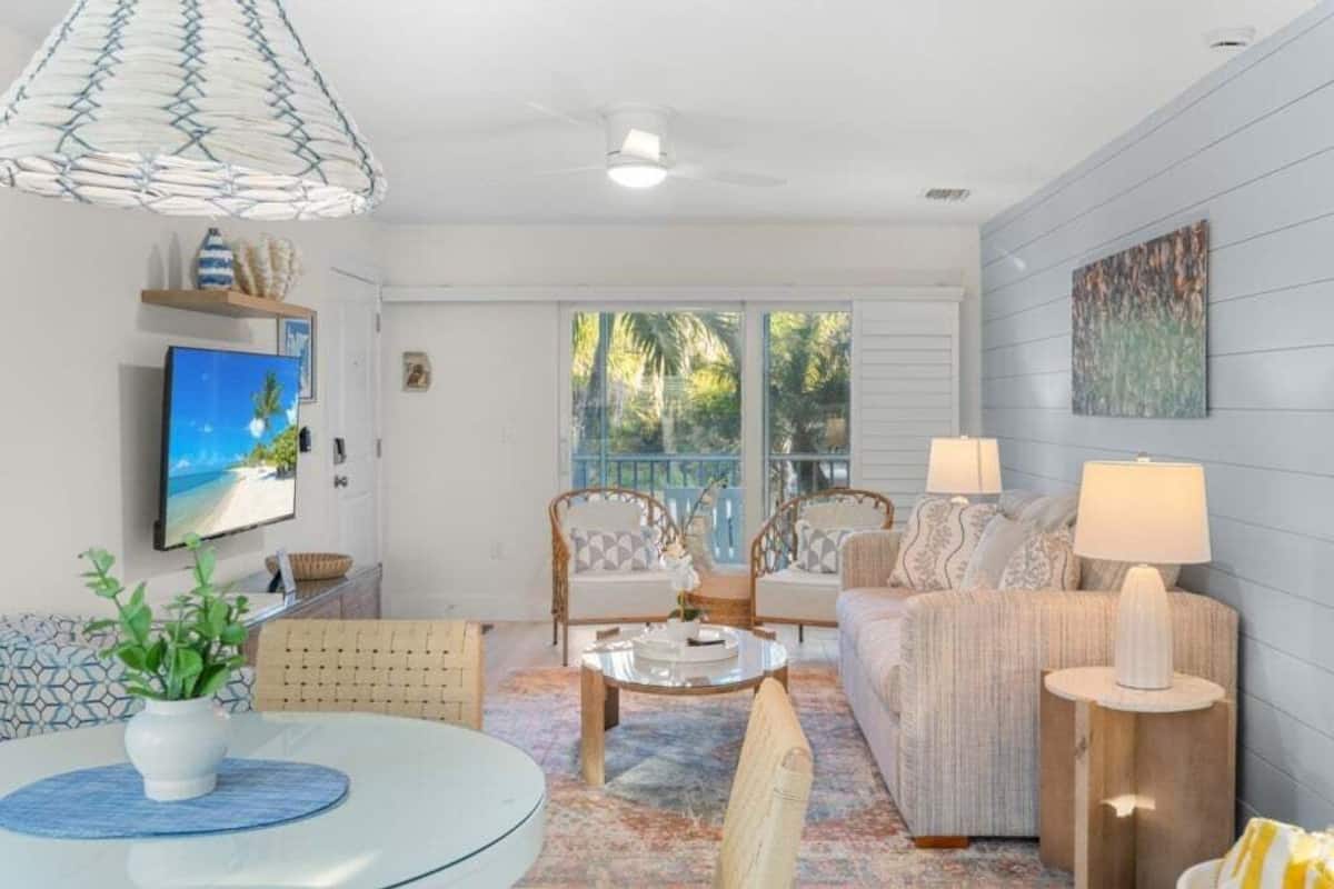 콘도, 침실 2개 | 거실 공간