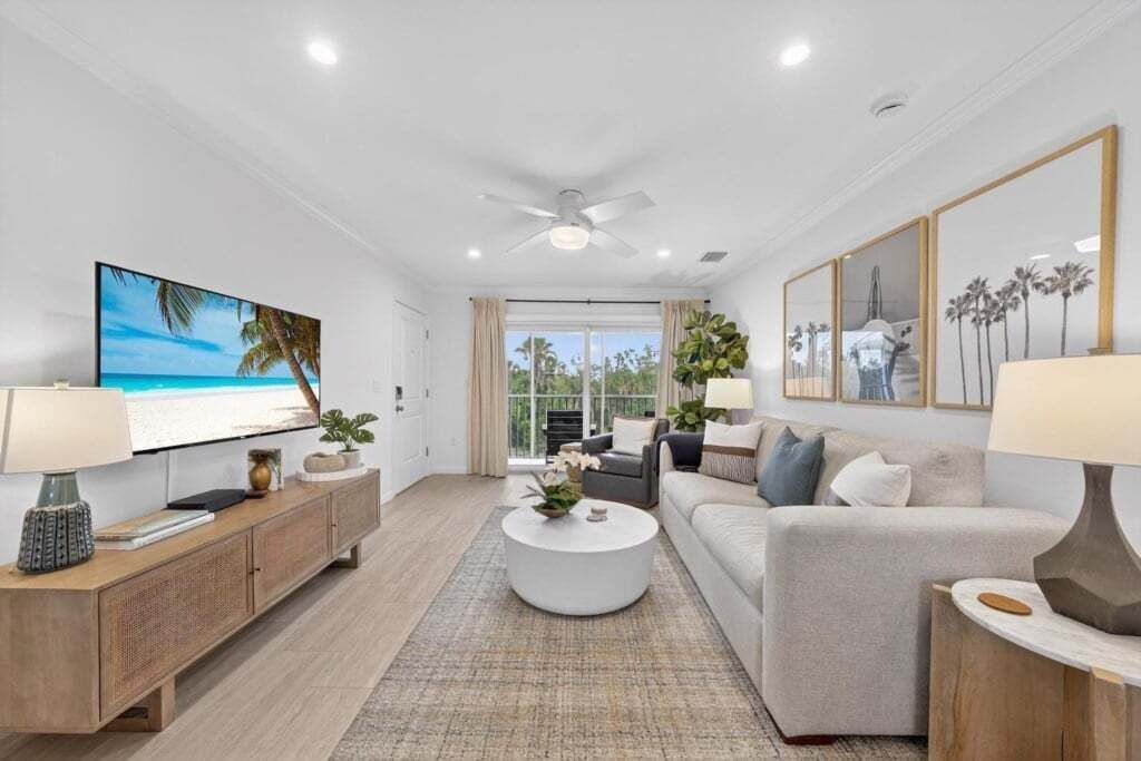 Apartment, 2 Schlafzimmer | Wohnbereich