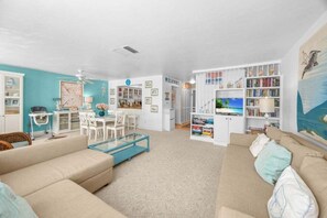 Condo, 2 Bedrooms | Living area - Blind Pass Unit E206 2 Bedroom Condo (Sanibel)