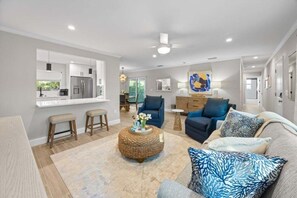 Condo, 2 Bedrooms | Living area - Seashells Unit 18-coastal Breeze 2 Bedroom Condo (Sanibel)