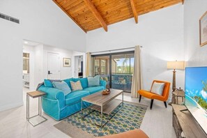 Condo, 3 Bedrooms | Living area - Coquina Beach 4f 3 Bedroom Condo (Sanibel)