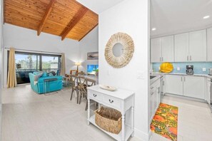 Condo, 3 Bedrooms | Living area - Coquina Beach 4f 3 Bedroom Condo (Sanibel)