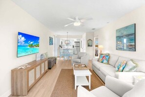Condo, 2 Bedrooms | Living area - Seashells Unit 27 2 Bedroom Condo (Sanibel)