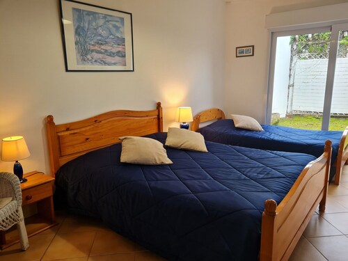 Chambres climatisées avec salle d'eau privée, idéal famille