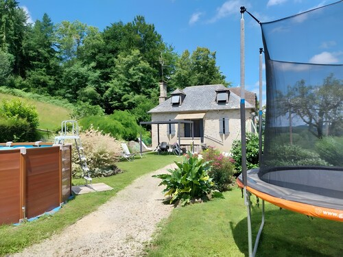 Holiday Home 'Location Fermette' with Private Pool, Private Terrace and Private Garden