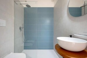 Shower, hair dryer - Calm, Euphoria elegant rooms (Puglia)