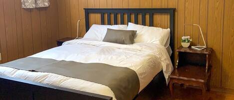 2 chambres, fer et planche Ă repasser, Wi-Fi, literie fournie