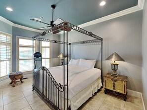4 bedrooms, iron/ironing board, WiFi, bed sheets - Legasea | Luxe Home, Pool, 302yds to Beach (Gulf Shores)