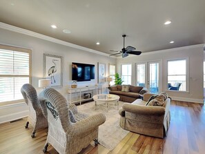 Smart TV - Legasea | Luxe Home, Pool, 302yds to Beach (Gulf Shores)