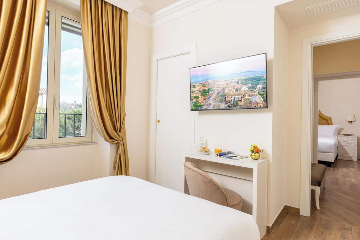 Suite familiale | Coffre-fort, accĂšs au Wi-Fi (inclus), literie fournie