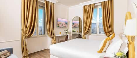 スイート | セーフティボックス (室内)、WiFi (無料)、ベッドシーツ