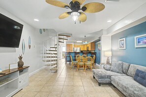 Smart TV, computer monitors - Beautiful, Pet Friendly, Waterfront Townhome at San De Luna #3! (Pensacola Beach)