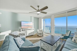 Smart TV - Beachfront condo w/ pool & Gulf views (Panama City Beach)