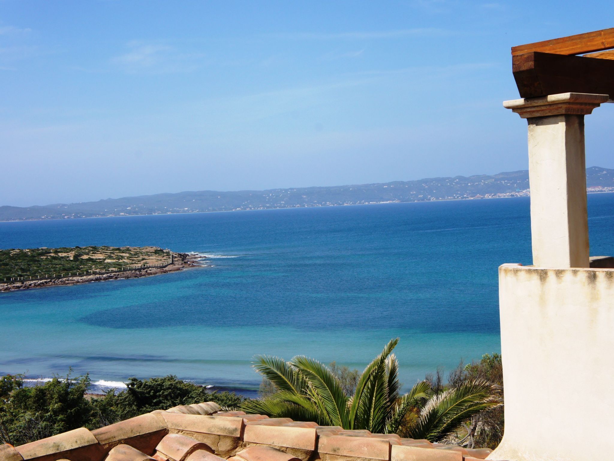 Vista des de l'allotjament