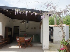 Outdoor dining - Villa für 8 Personen by Interhome (Calasetta)