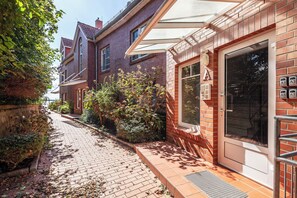 Exterior detail - Comfortable ground floor apartment with terrace, 50m from the Salzhaff in a prime location (Rerik)