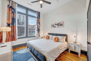 2 chambres, fer et planche à repasser, lit parapluie, Wi-Fi