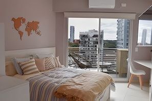 In-room safe, blackout curtains, free WiFi - Excelente edificio Palermo con piscina (Buenos Aires)