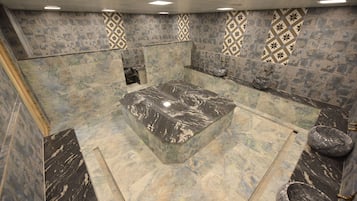 Turkish bath/hammam, body treatments, Thai massages, facials