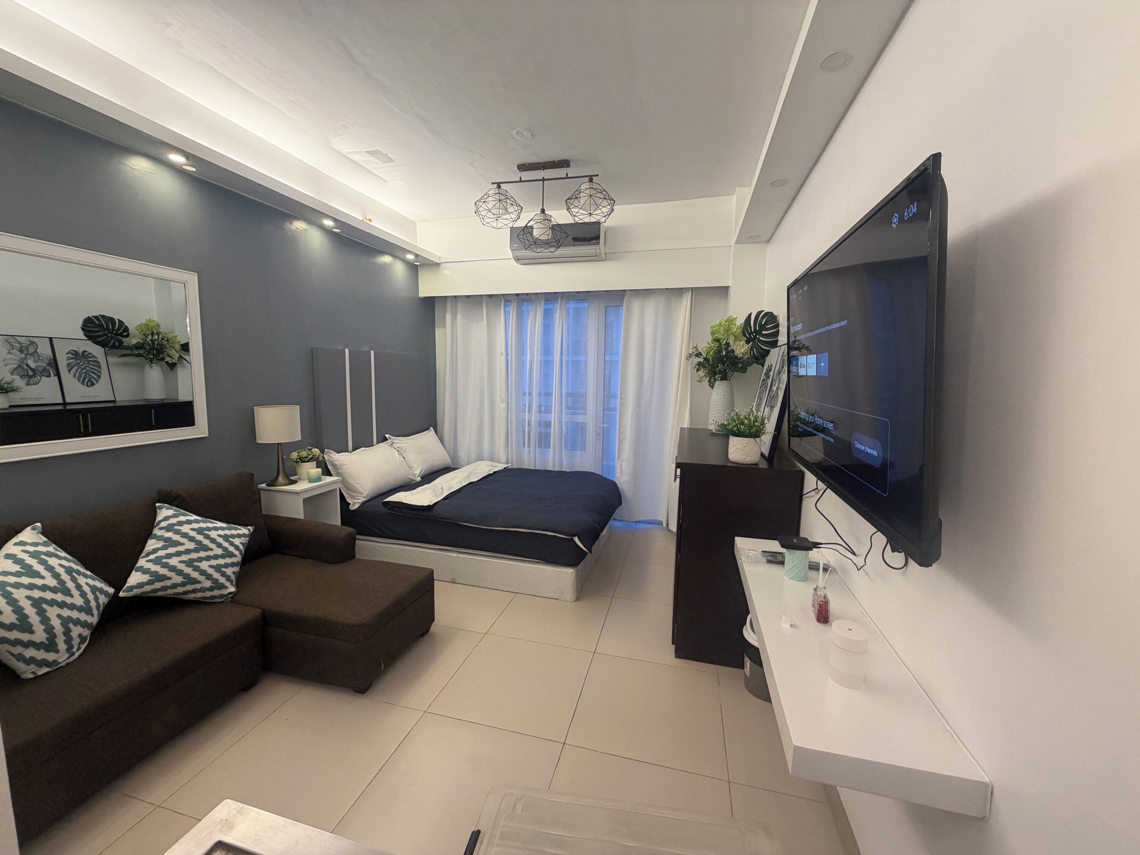 1 室のベッドルーム、インターネット、ベッドシーツ