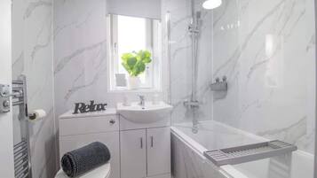 Shower, hair dryer