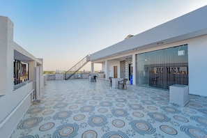 Terrace/patio - Hotel Galaxy 700 (Danta Ramgarh)