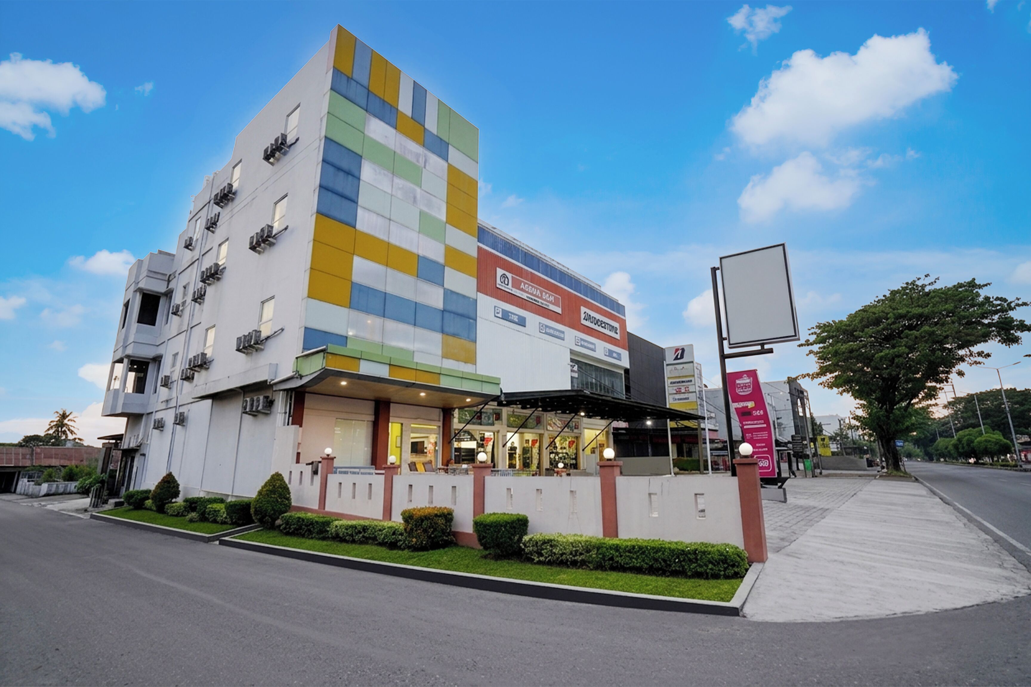 Fassade der Unterkunft