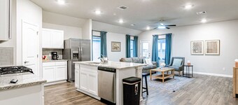 Brand new home, five bedroom, 3 bath, 9 beds