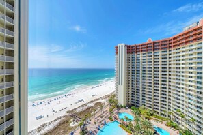 On the beach - 🌊Large Balcony-Gulf Views-Multiple Pools-Shores of Panama 1525🌊 (Panama City)