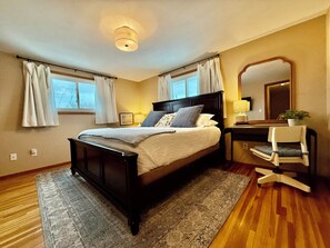 6 bedrooms, iron/ironing board, travel crib, free WiFi