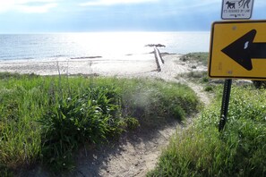 Sun-loungers, beach towels