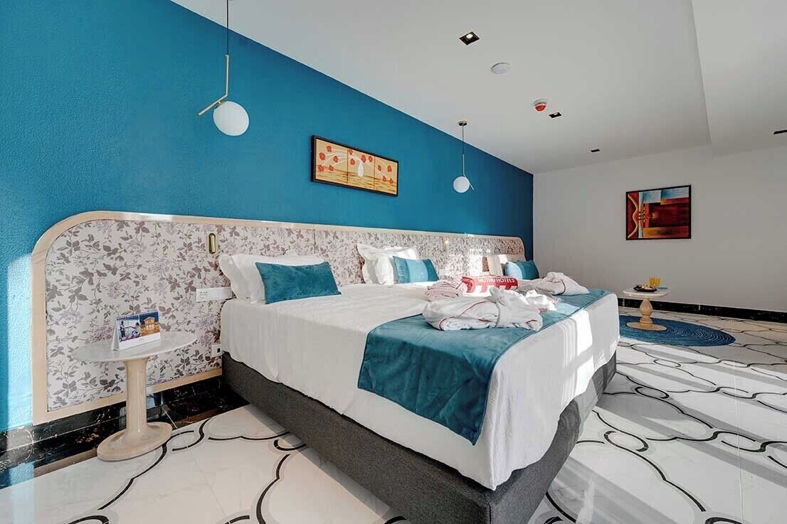 Desk, blackout drapes, iron/ironing board, free WiFi