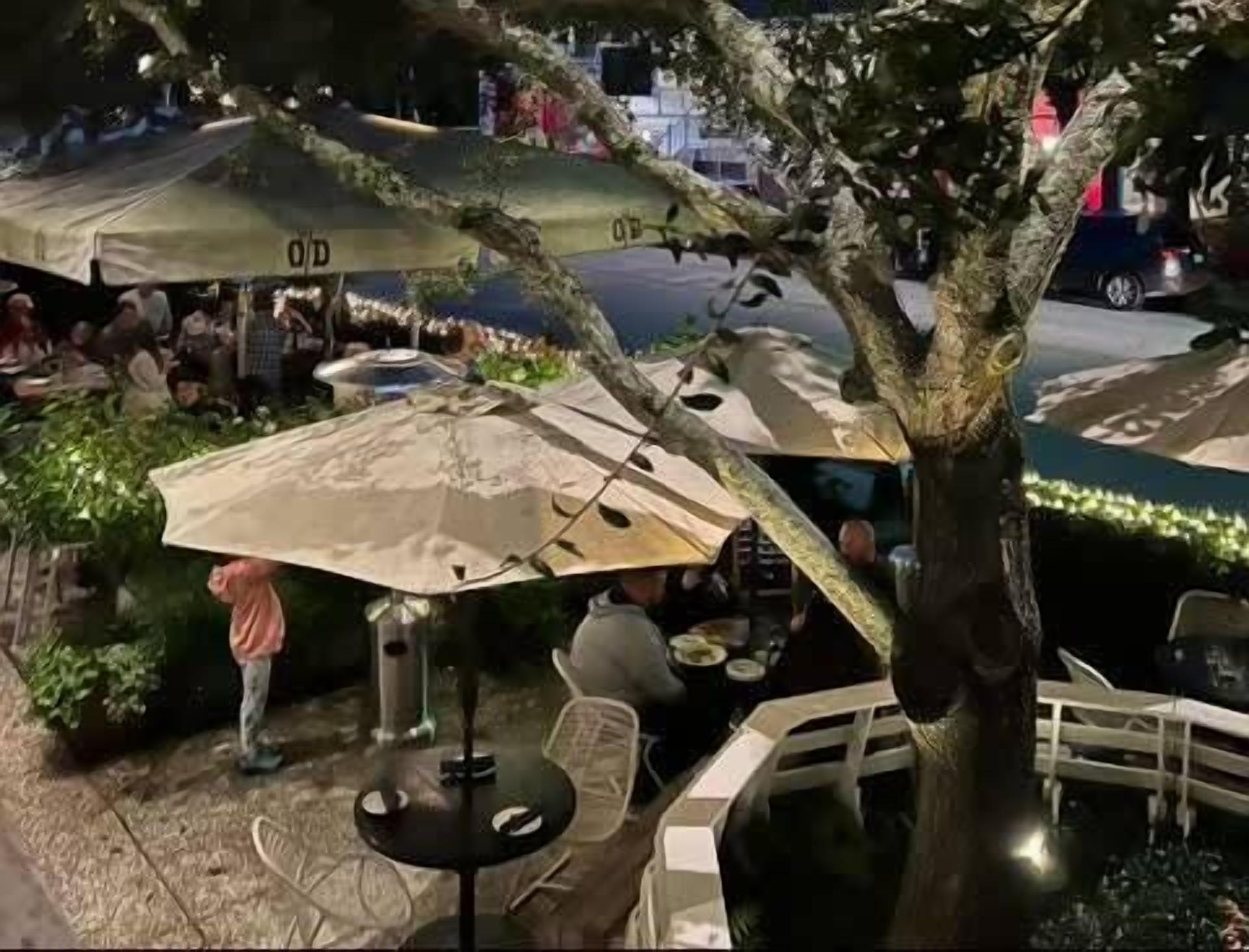 Restaurante al aire libre