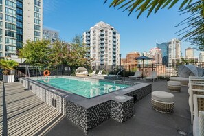 Pool - Accessible Yaletown 1BR Suite w/ Balcony & Views (Vancouver)