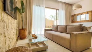 Living area - Bungalow Agdal - Heated swimming pool not overlooked (Marrakech)