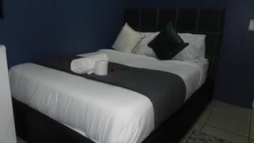 Desk, laptop workspace, free WiFi