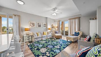 Condo, Multiple Beds (The Dunes 100) | Living area