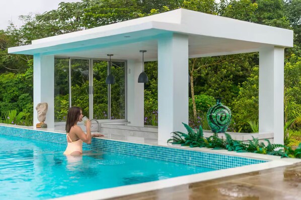 Alberca al aire libre