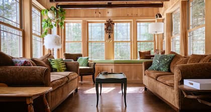 Alpine Sanctuary ~ The Great Northern Tea Haus ~ European flair, woodland locale