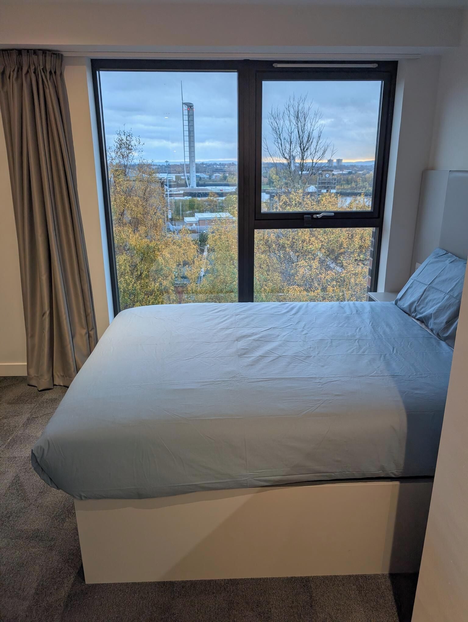 Estúdio, para não fumantes | Cortinas blackout, Wi-Fi de cortesia