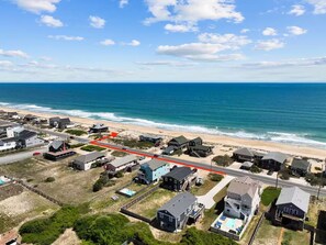 Beach - Hook Wine Sinker | Walk to Beach Hot Tub Game Room (Kitty Hawk)
