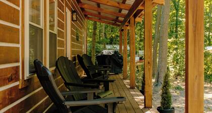 Secluded Cabin w/ Beach Access + Fire Pit