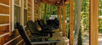 Secluded Cabin w/ Beach Access + Fire Pit