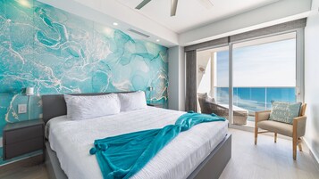 Condo, 1 cama King e sofá-cama, sacada (Encantame Towers Verano 903) | 1 quarto, individualmente decorados, individualmente mobiliados