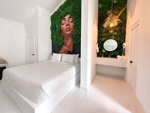 Desk, iron/ironing board, WiFi, bed sheets - Punta Cana Villa-Pool-Chef-Maid-2 Min Beach (Punta Cana)